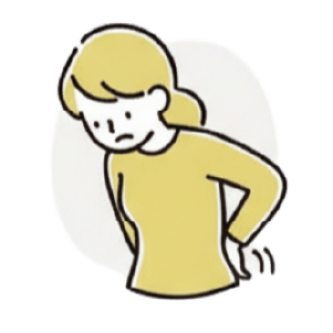 腰痛が
なかなか治らない