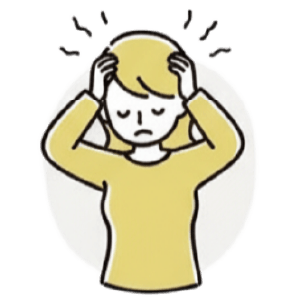 頭痛・めまいが
頻繁にある